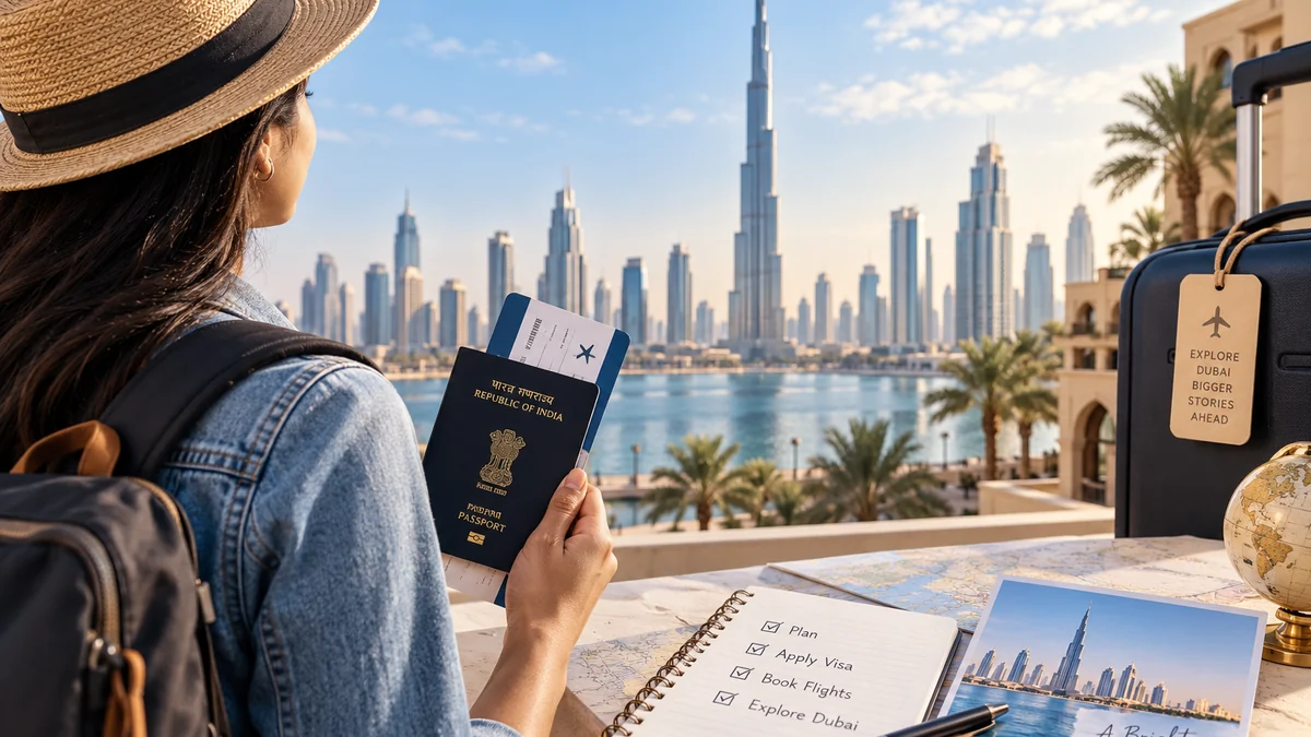 Dubai visa editorial team research and travel planning for Indian travellers